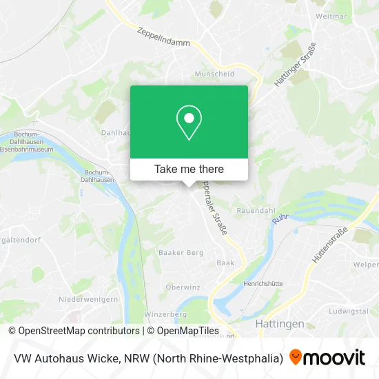 Карта VW Autohaus Wicke