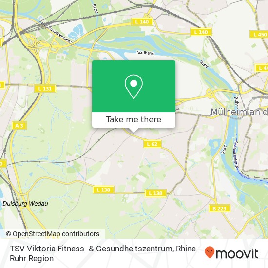 TSV Viktoria Fitness- & Gesundheitszentrum map