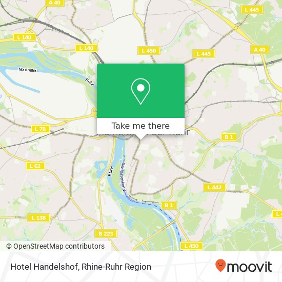 Hotel Handelshof map