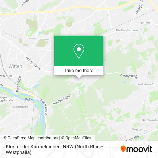 Kloster der Karmelitinnen map