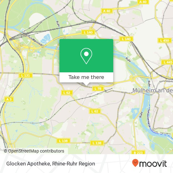 Glocken Apotheke map
