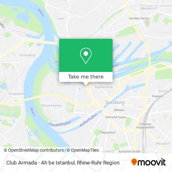 Club Armada - Ah be Istanbul map