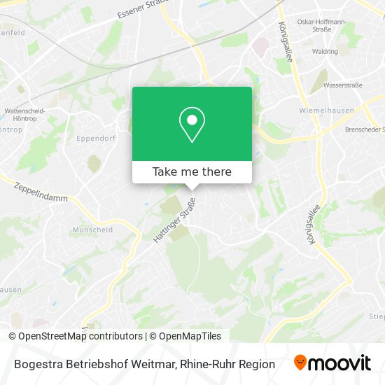 Bogestra Betriebshof Weitmar map