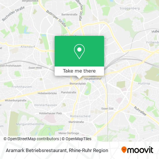 Aramark Betriebsrestaurant map