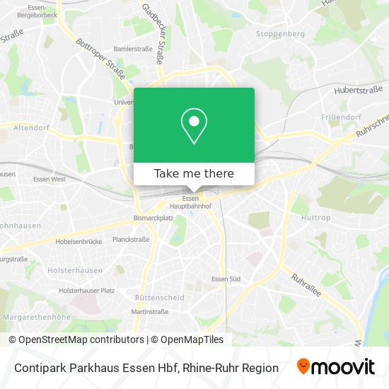 Contipark Parkhaus Essen Hbf map