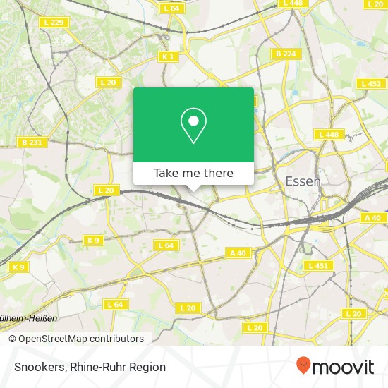 Snookers map