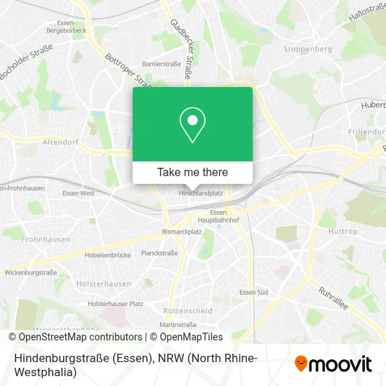 Hindenburgstraße (Essen) map