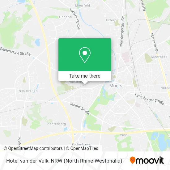 Hotel van der Valk map