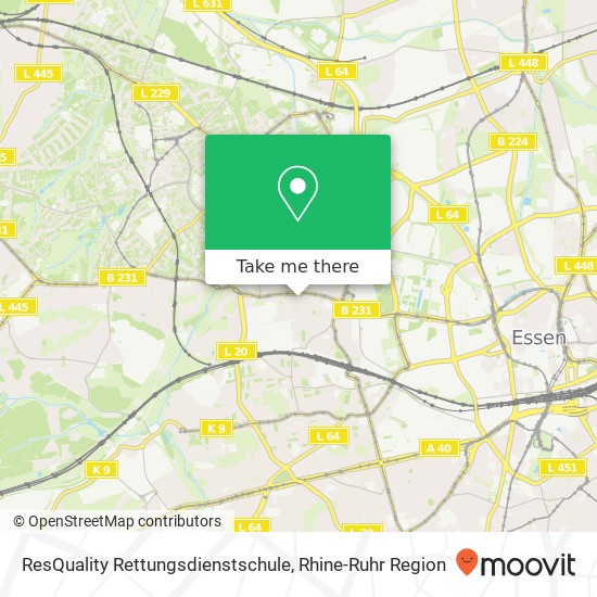 ResQuality Rettungsdienstschule map