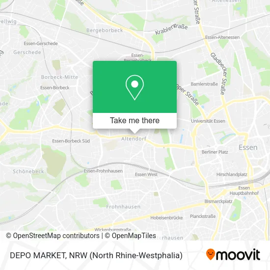 DEPO MARKET map