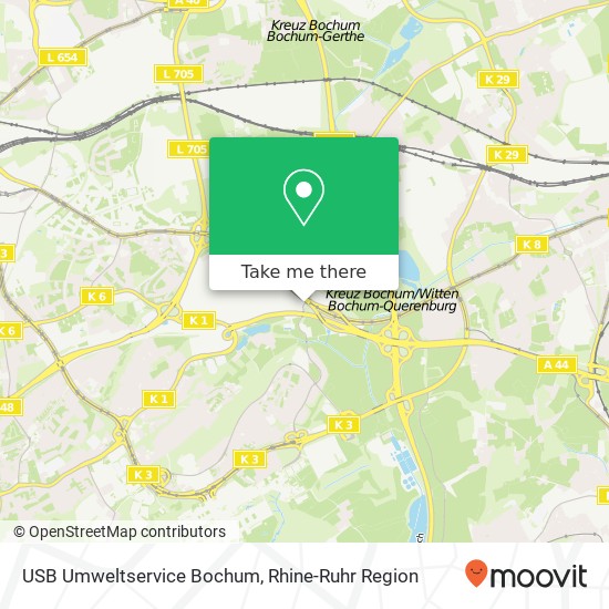 Карта USB Umweltservice Bochum