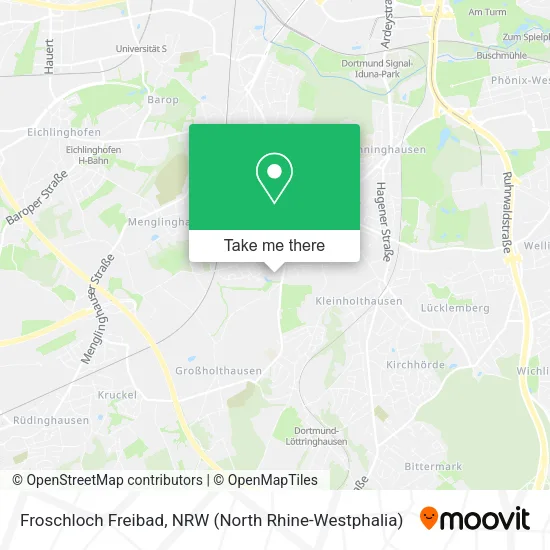 Карта Froschloch Freibad