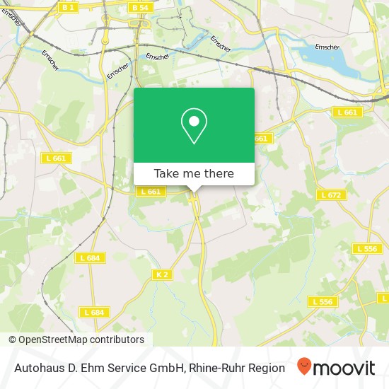 Autohaus D. Ehm Service GmbH map