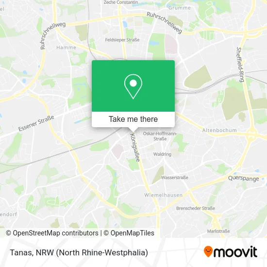 Карта Tanas