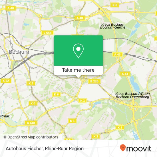 Autohaus Fischer map