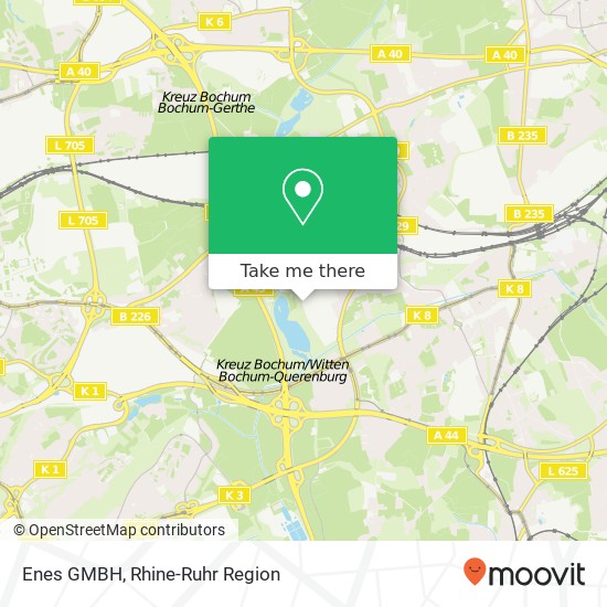 Enes GMBH map