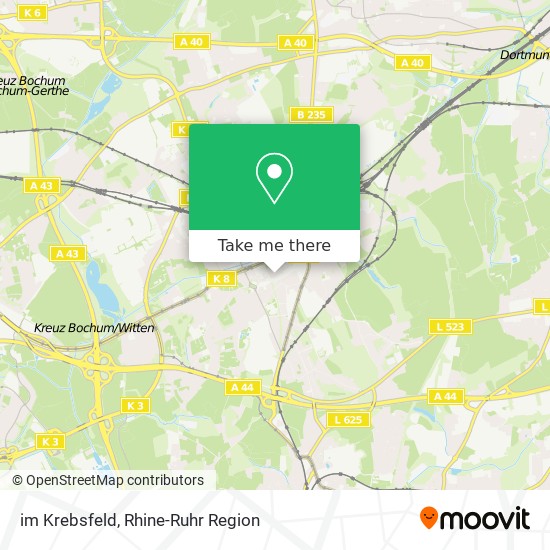 im Krebsfeld map