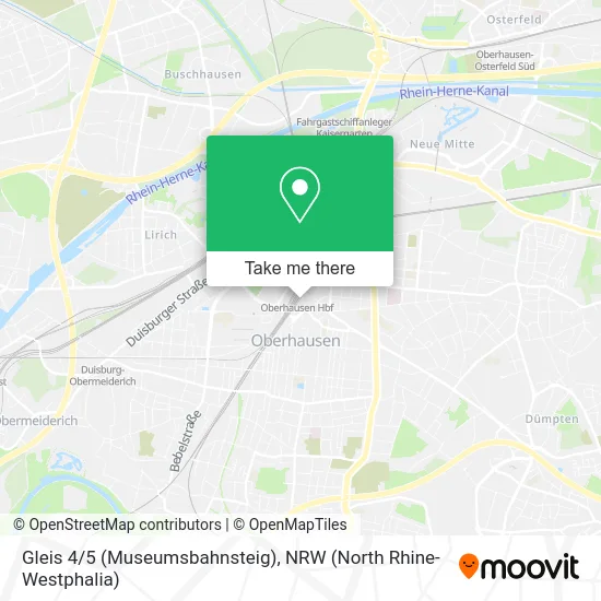 Gleis 4/5 (Museumsbahnsteig) map