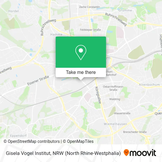 Gisela Vogel Institut map