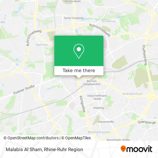 Карта Malabis Al Sham