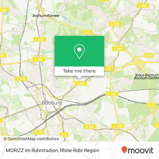 MORIZZ im Ruhrstadion map
