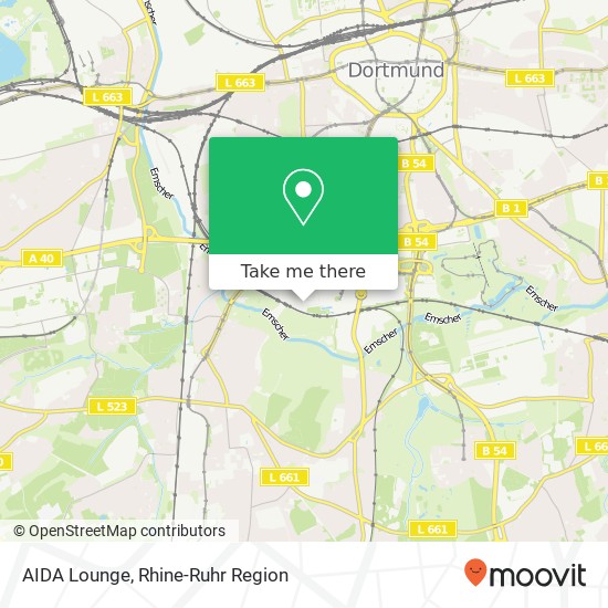 AIDA Lounge map