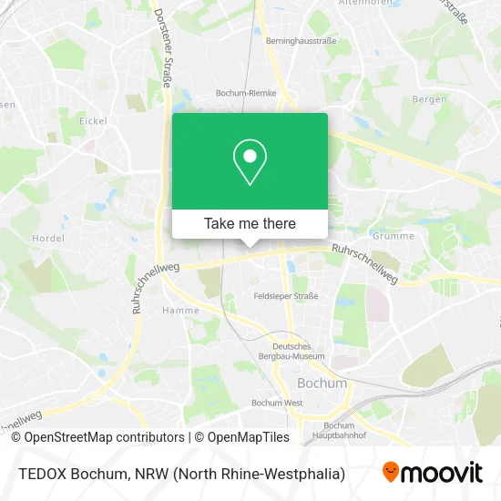 Карта TEDOX Bochum