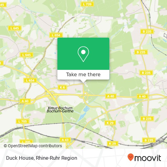 Duck House map