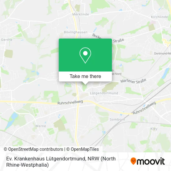 Карта Ev. Krankenhaus Lütgendortmund
