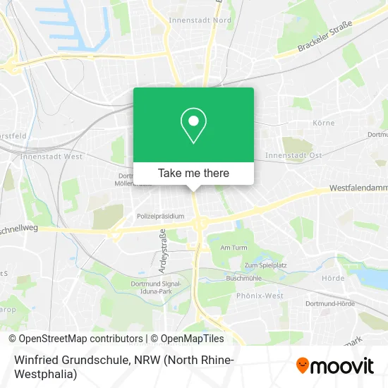 Winfried Grundschule map