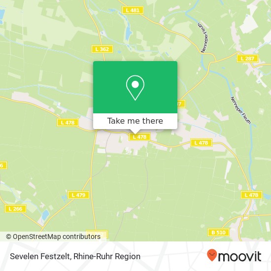 Sevelen Festzelt map