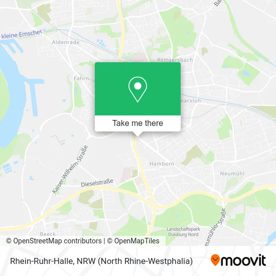 Карта Rhein-Ruhr-Halle