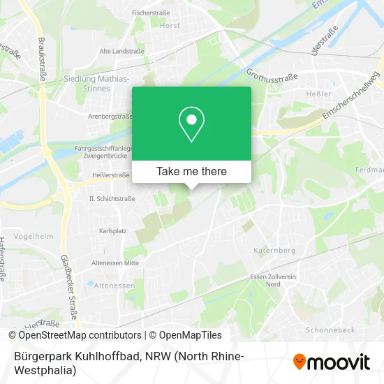 Карта Bürgerpark Kuhlhoffbad