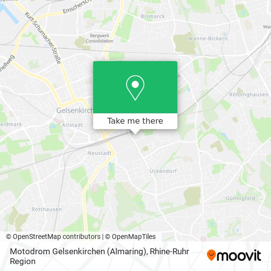 Motodrom Gelsenkirchen (Almaring) map