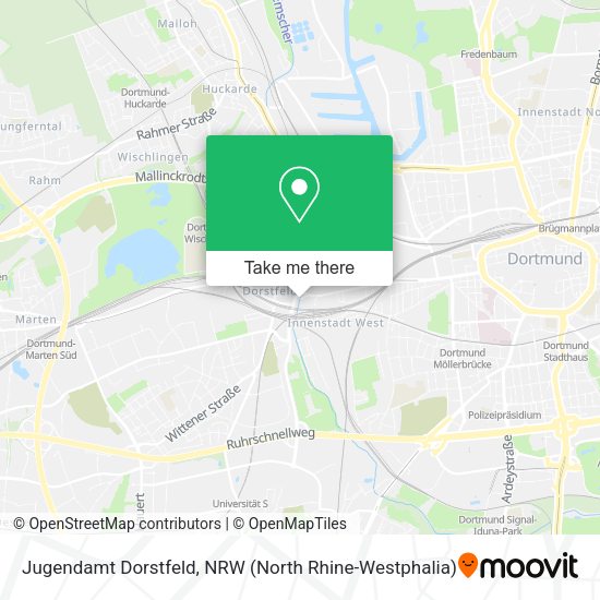 Карта Jugendamt Dorstfeld