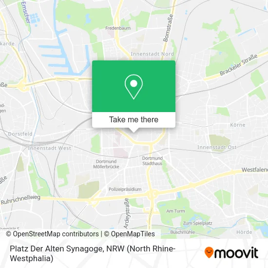 Карта Platz Der Alten Synagoge