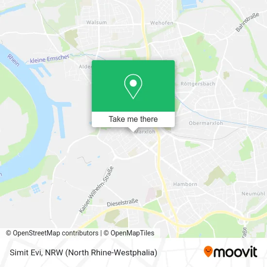 Simit Evi map