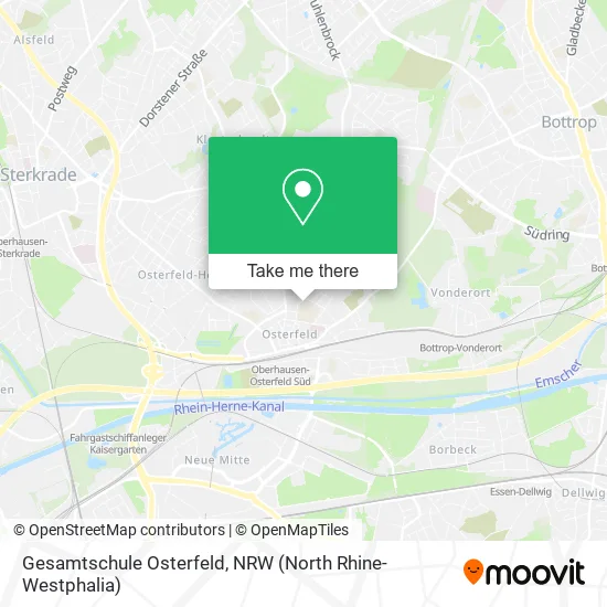 Карта Gesamtschule Osterfeld