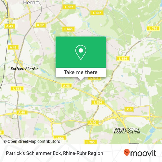 Patrick's Schlemmer Eck map