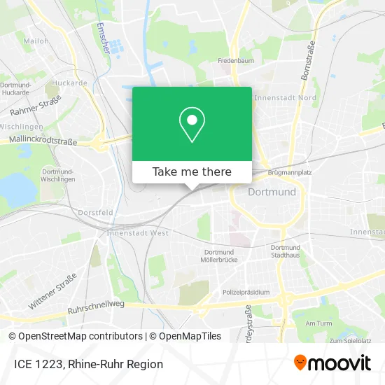 Карта ICE 1223