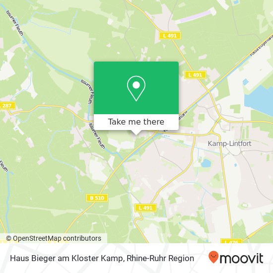 Haus Bieger am Kloster Kamp map