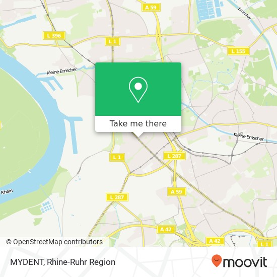 MYDENT map