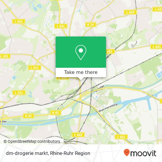 dm-drogerie markt map