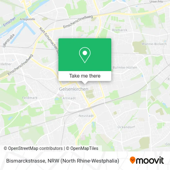Карта Bismarckstrasse