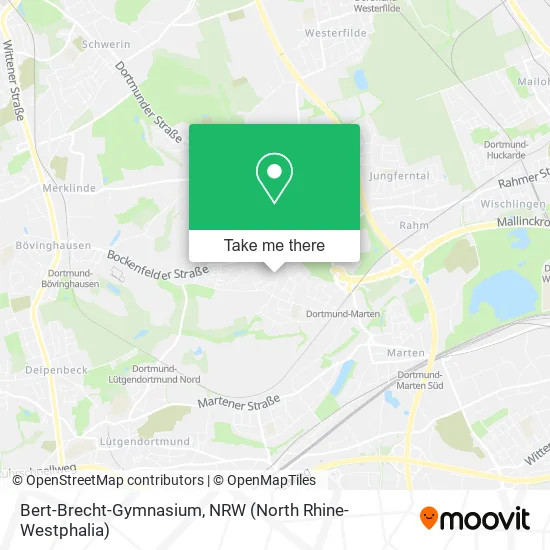 Карта Bert-Brecht-Gymnasium