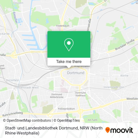 Stadt- und Landesbibliothek Dortmund map