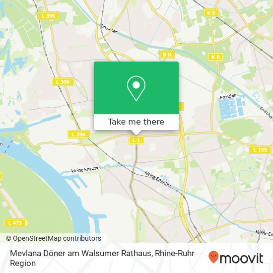 Mevlana Döner am Walsumer Rathaus map