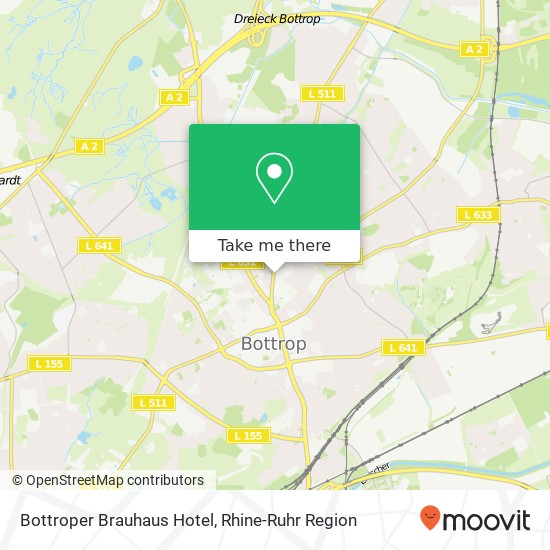 Bottroper Brauhaus Hotel map