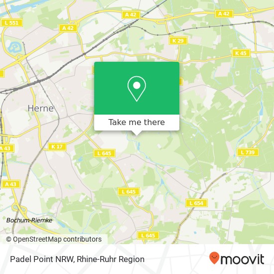 Карта Padel Point NRW