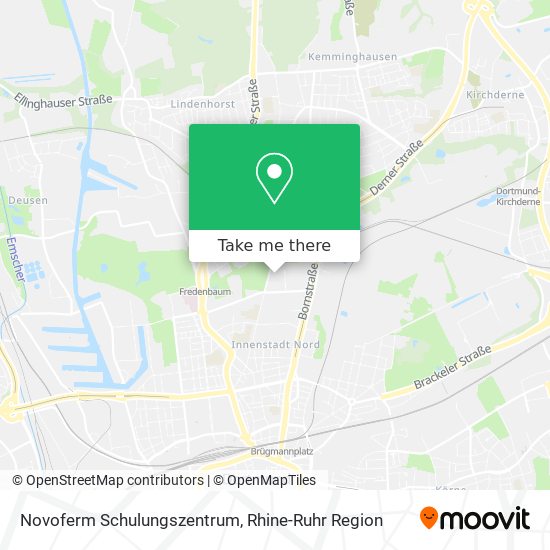 Novoferm Schulungszentrum map
